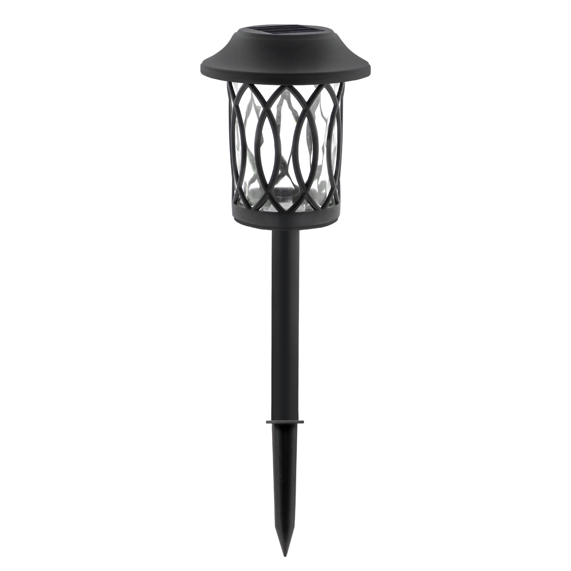 iZoom Elliptical Burst Solar Landscape Light, Warm White LED, 8-Hr. Run Time, Model# WMSL46006